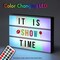 VUDECO Cinema Light Box DIY Letters A4 Size Cinematic LED Light Box Light Up Sign